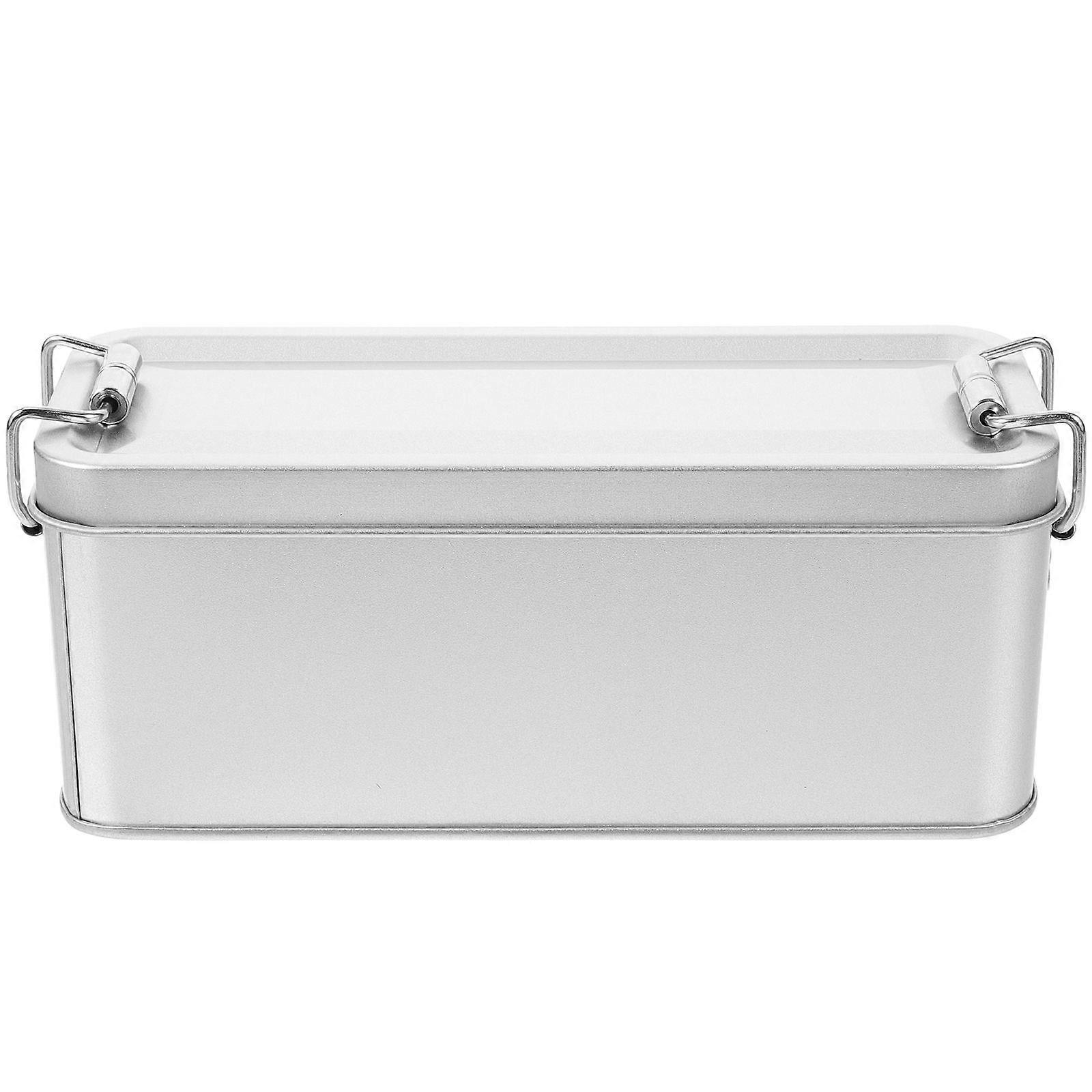 Cookie Gift Box Decorative Cookie Tin Creative Cookie Candy Box Snack Storage Tin