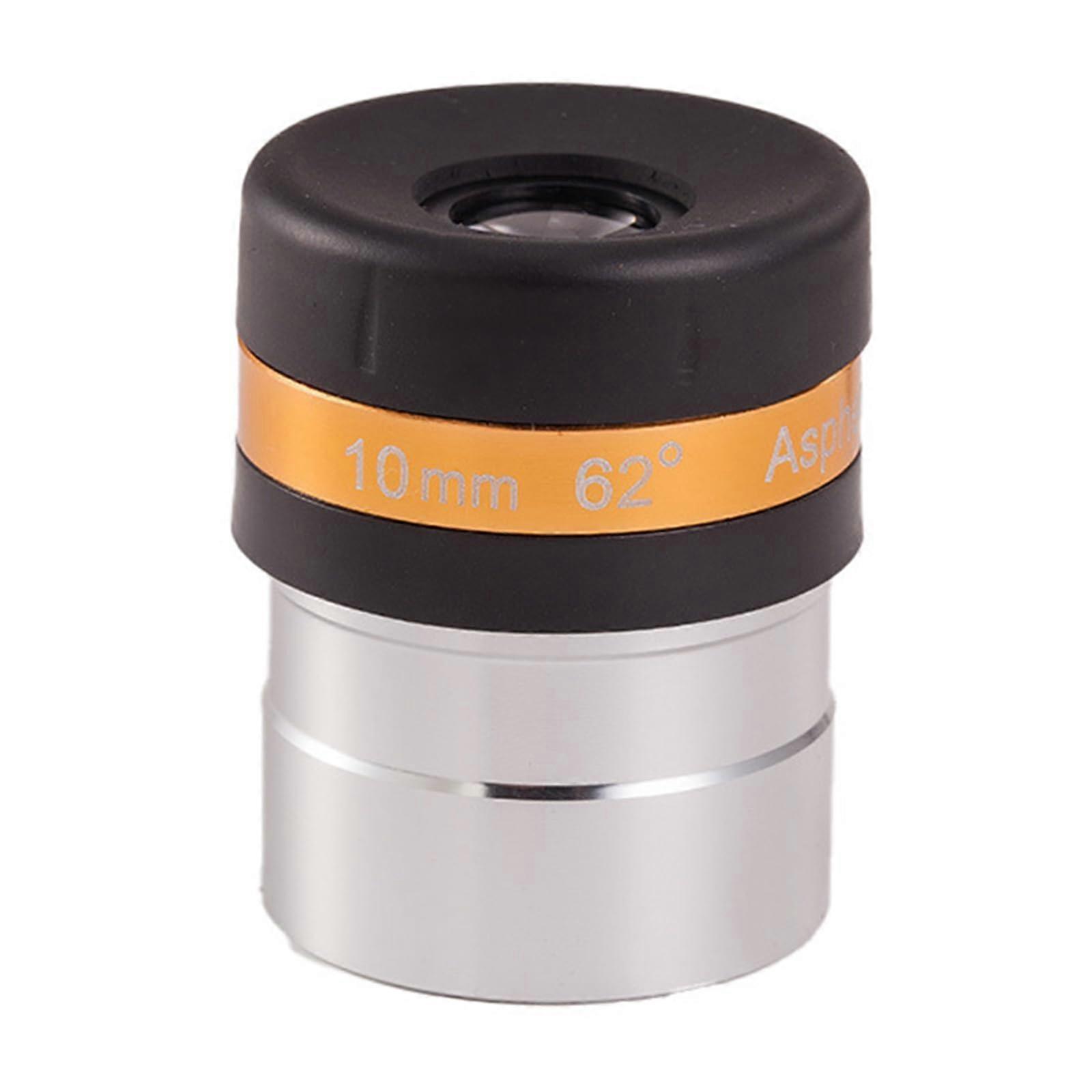 Manual Telescope 1.25 Inch 4/10/23 mm Eyepiece 62 Degree Wide Angle Aspherical Lens Telescope Accessories 10mm