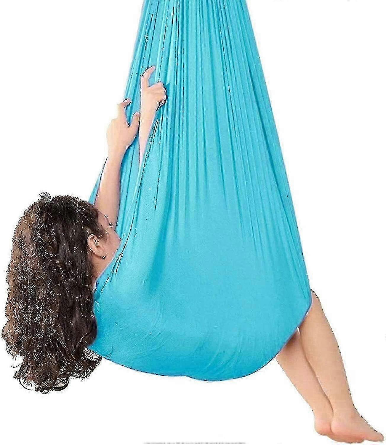 Sensory Indoor Therapy Swing Designed for Adults and Kids, Provides a Relaxing Experience for Various Users