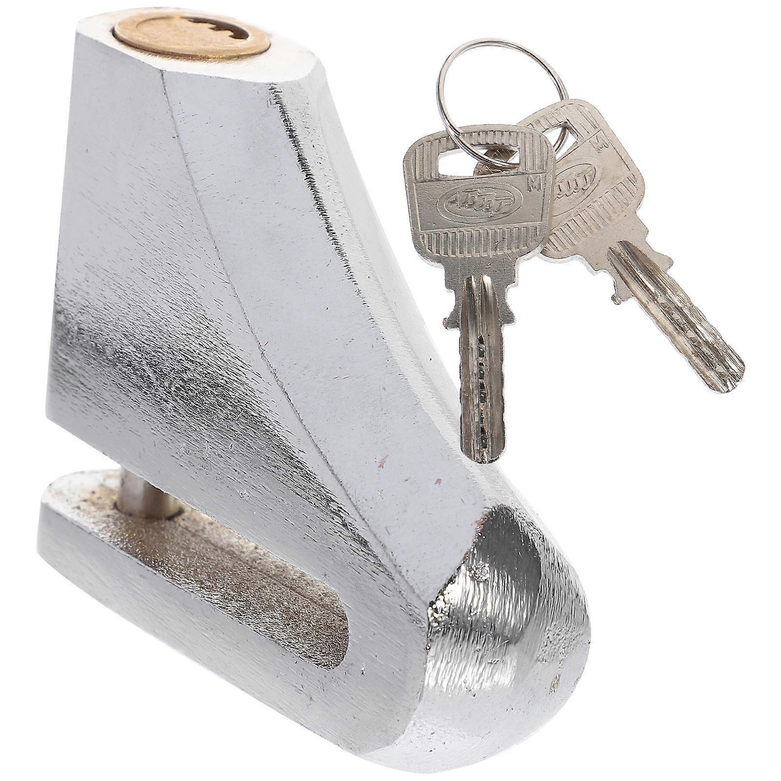 Compact Lightweight Disc Brake Lock for Motorcycles & Bikes, Water Resistant, Theft Deterrent for Outdoor Parking