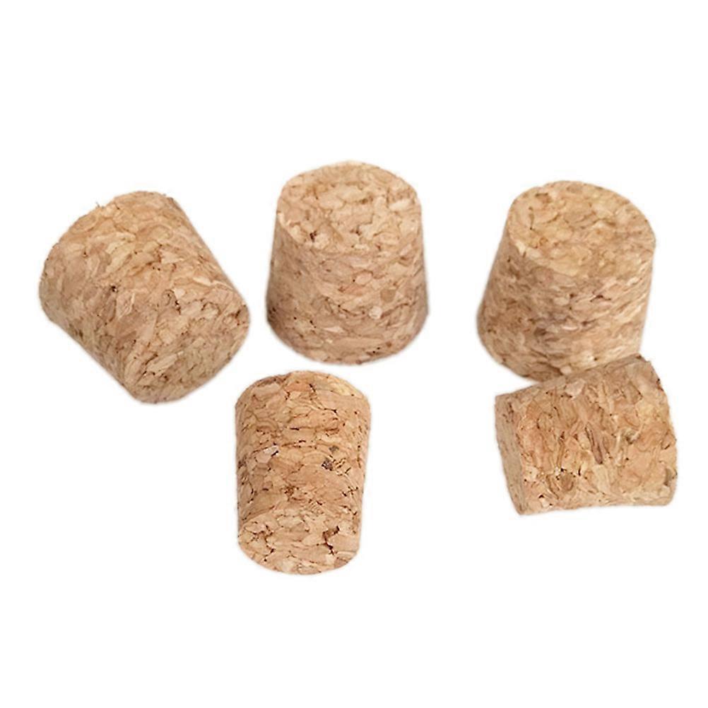Can Stoppers Cone Shape Sealing For Home Users 1.8 x 1.5 x 2 Cm Light Brown 20Pcs