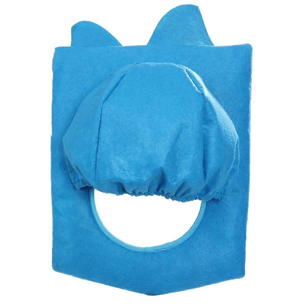 Festive Party Supplies Santa Claus Hat Photo Booth Props Hats Non-woven Fabrics 41x29cm 1Pack