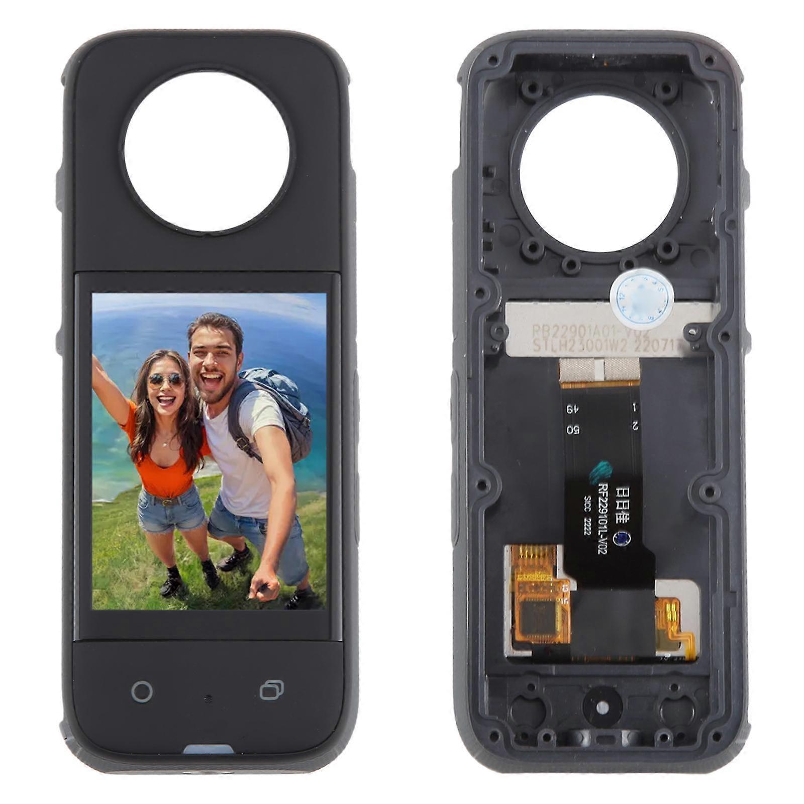 For Insta360 X3 COMPATIBLE Disassembled LCD Screen Digitizer Full Assembly with Frame