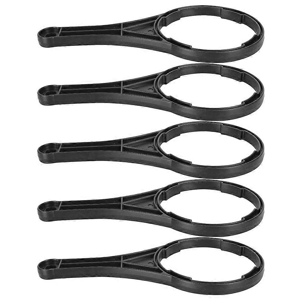 Heavy Duty Plastic Water Purifier Wrench Set – 5pcs Easy Filter Replacement Spanner Tool for Purifiers