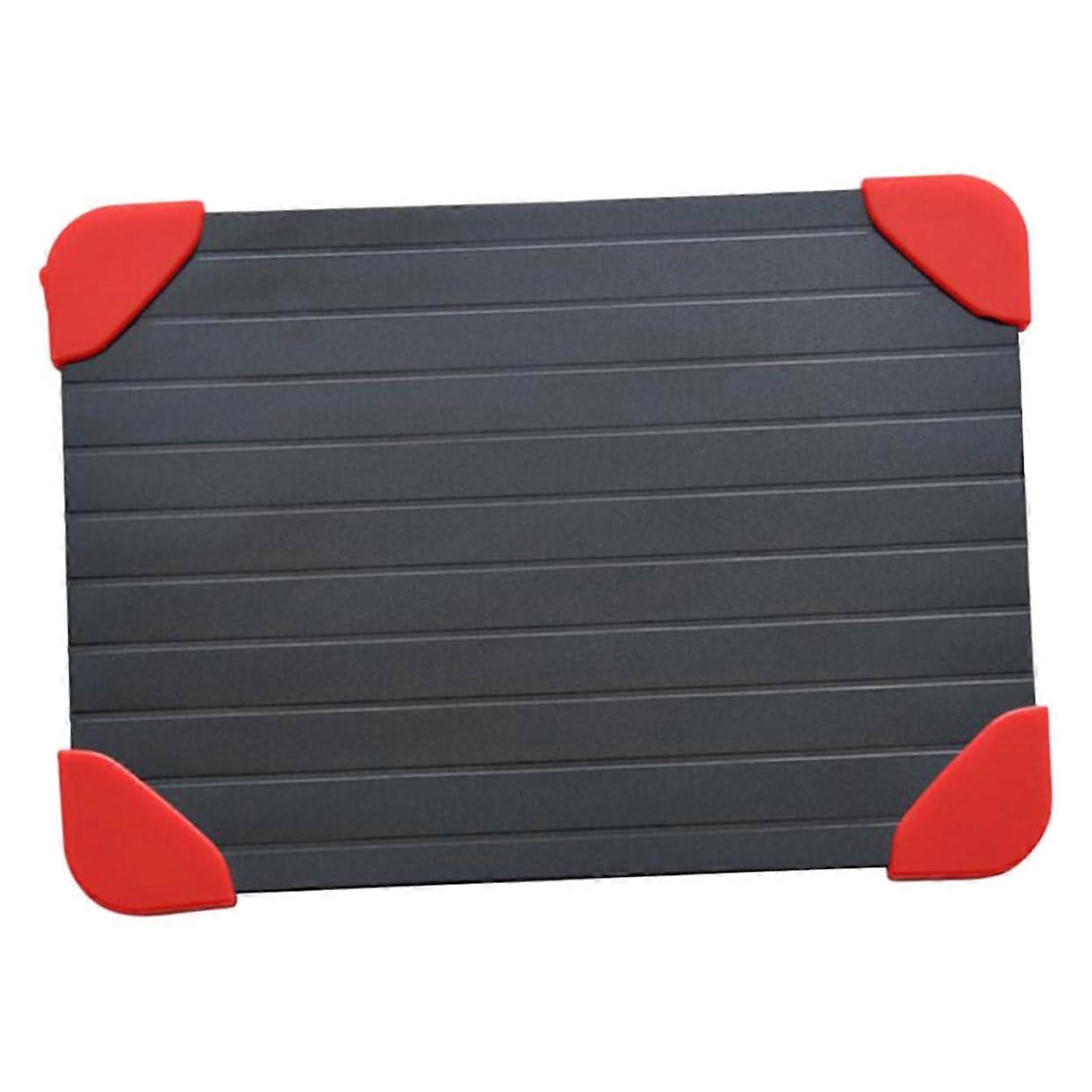 Defrosting Tray Aluminium Alloy Black