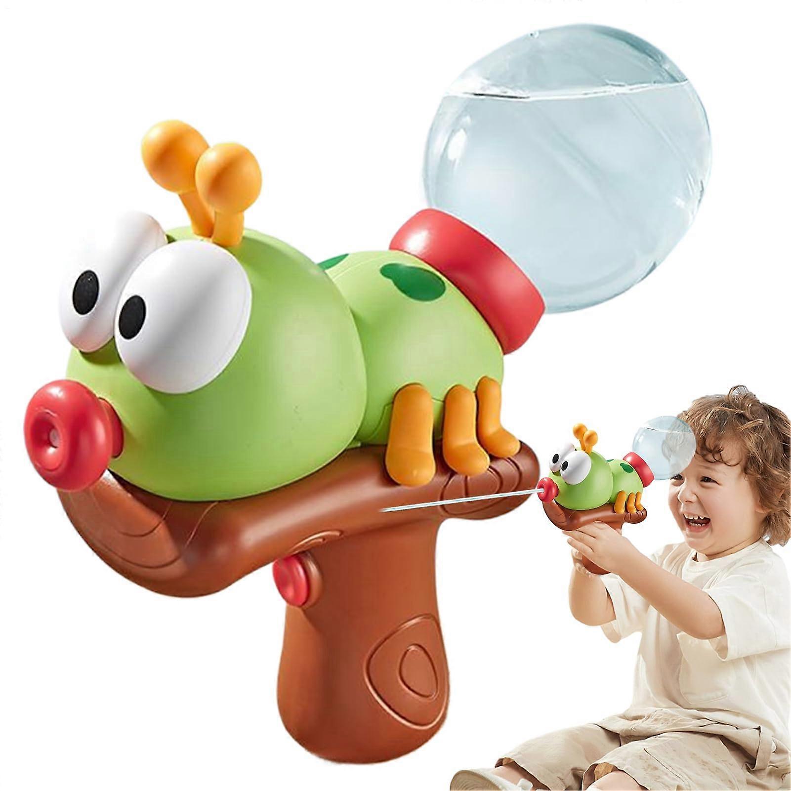 Green ant-shaped electric water blaster for outdoor play