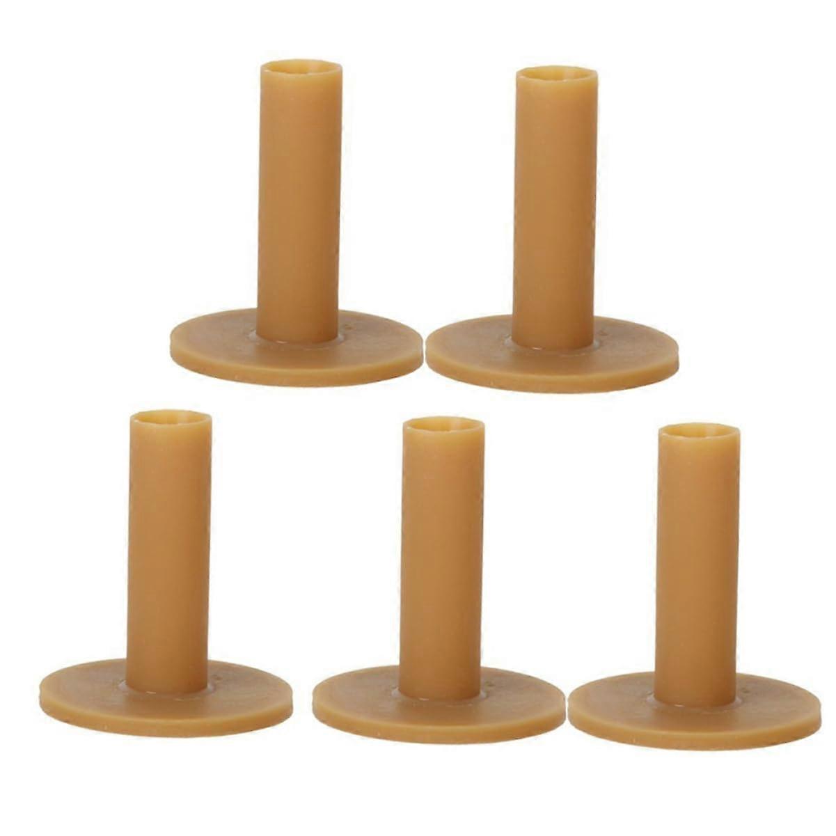 5 Pcs 80mm Rubber Tips For Frosty Days And Winter Weather On Hard Floors, Durable Material, Easy To Install