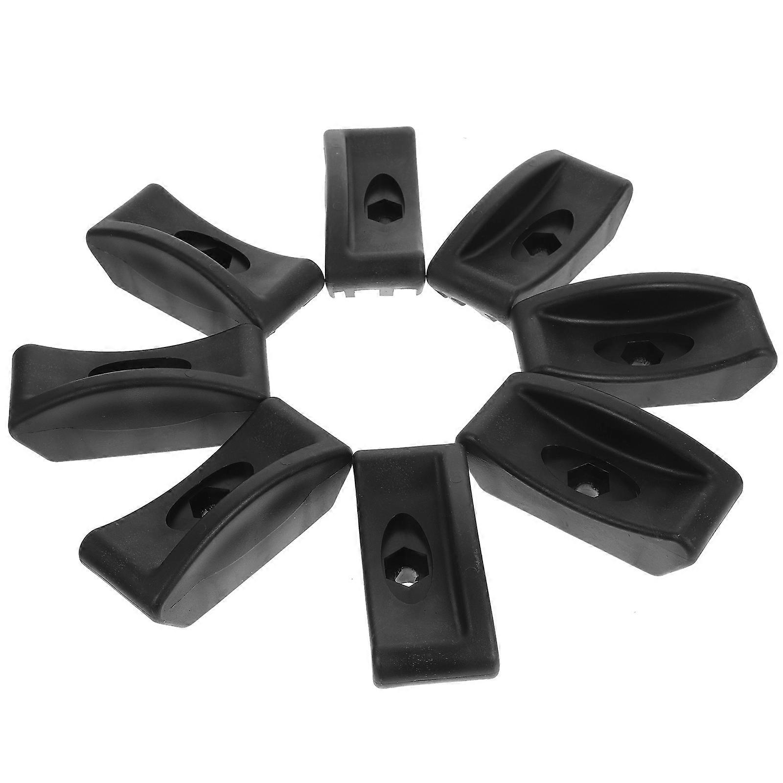 Durable 8pcs Dumbbell Rack Holders – Secure, Space Saving Storage for Home Gyms, Floor Protection for Fitness Enthusiasts
