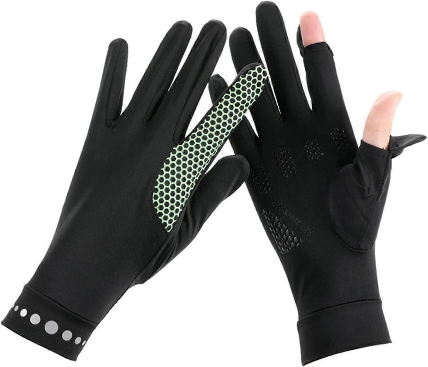 Cycling Gloves Men Anti-UV UPF50+ Driving Gloves Non-slip Military Tactical Touch Screen Gloves Motorcycle Sports Gloves