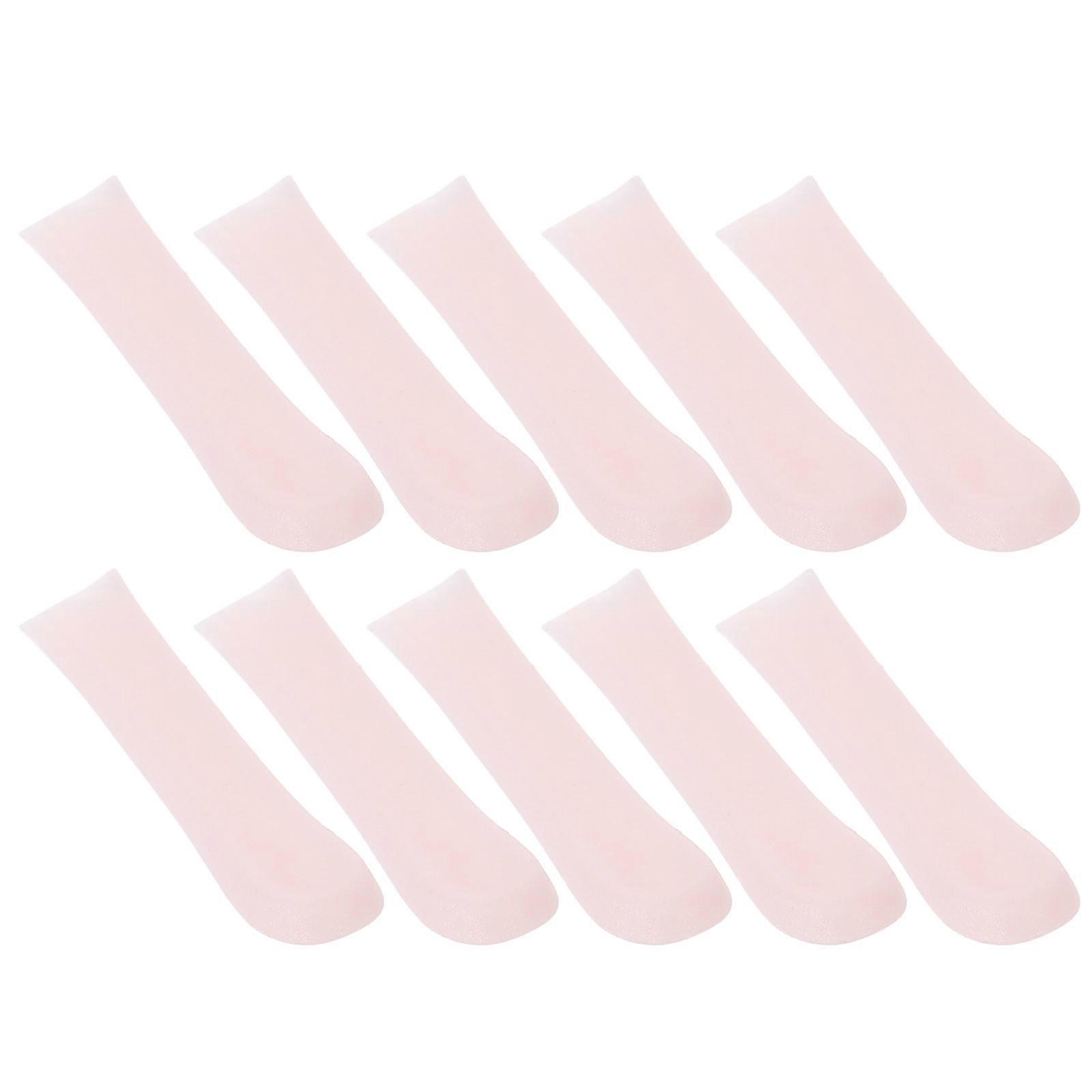 Yeniden Kullanılabilir Kulak Çubukları Kulak Temizleme Kaynağı Kulak Kaşık Kapakları Pratik Tasarım 1.20X0.30X0.10cm 10 Adet