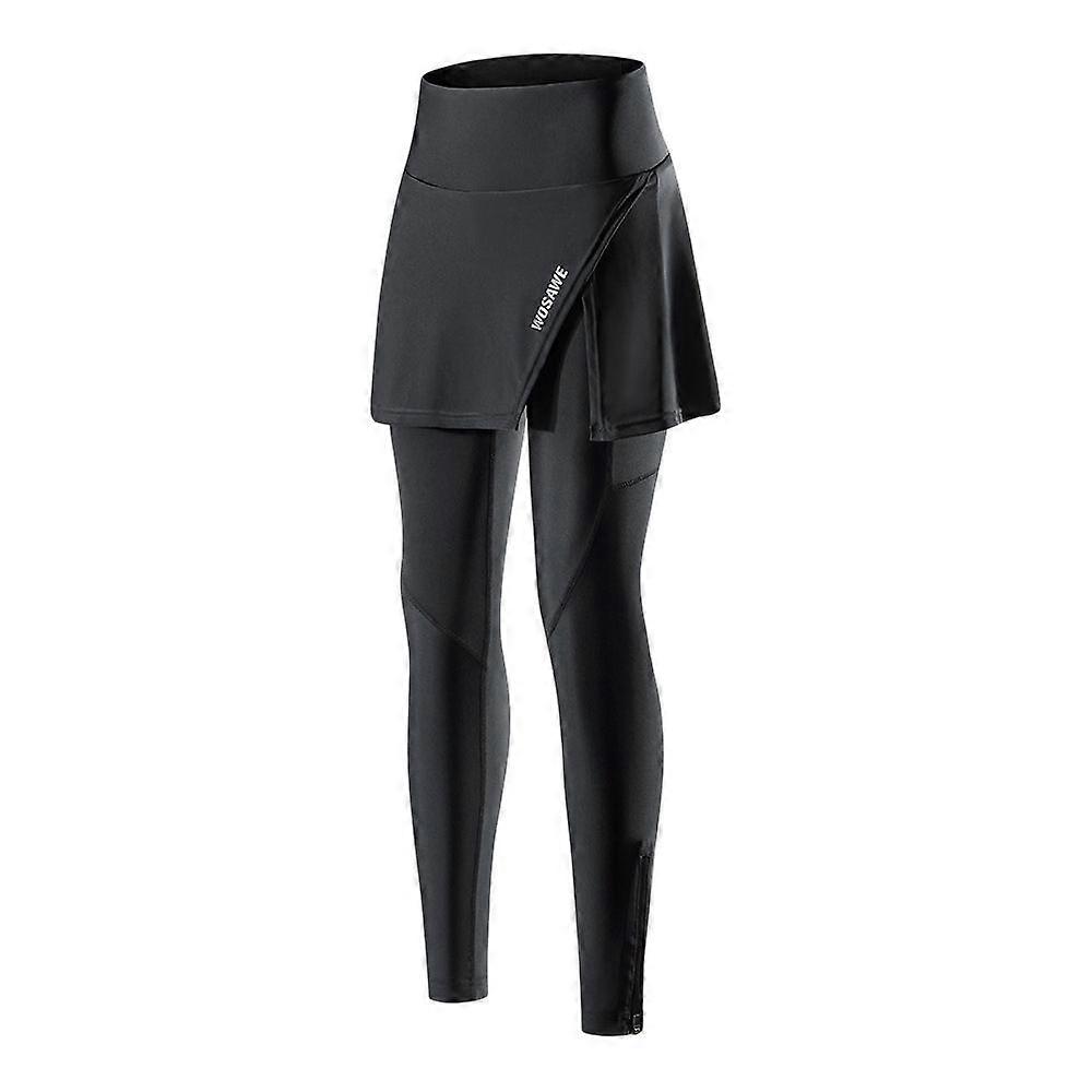 Women's Cycle Apparel Silicone Sponge Pad Long Pants Quick-drying Breathable High Elasticity Cycle Clothes for Spring and SummerYMQX)