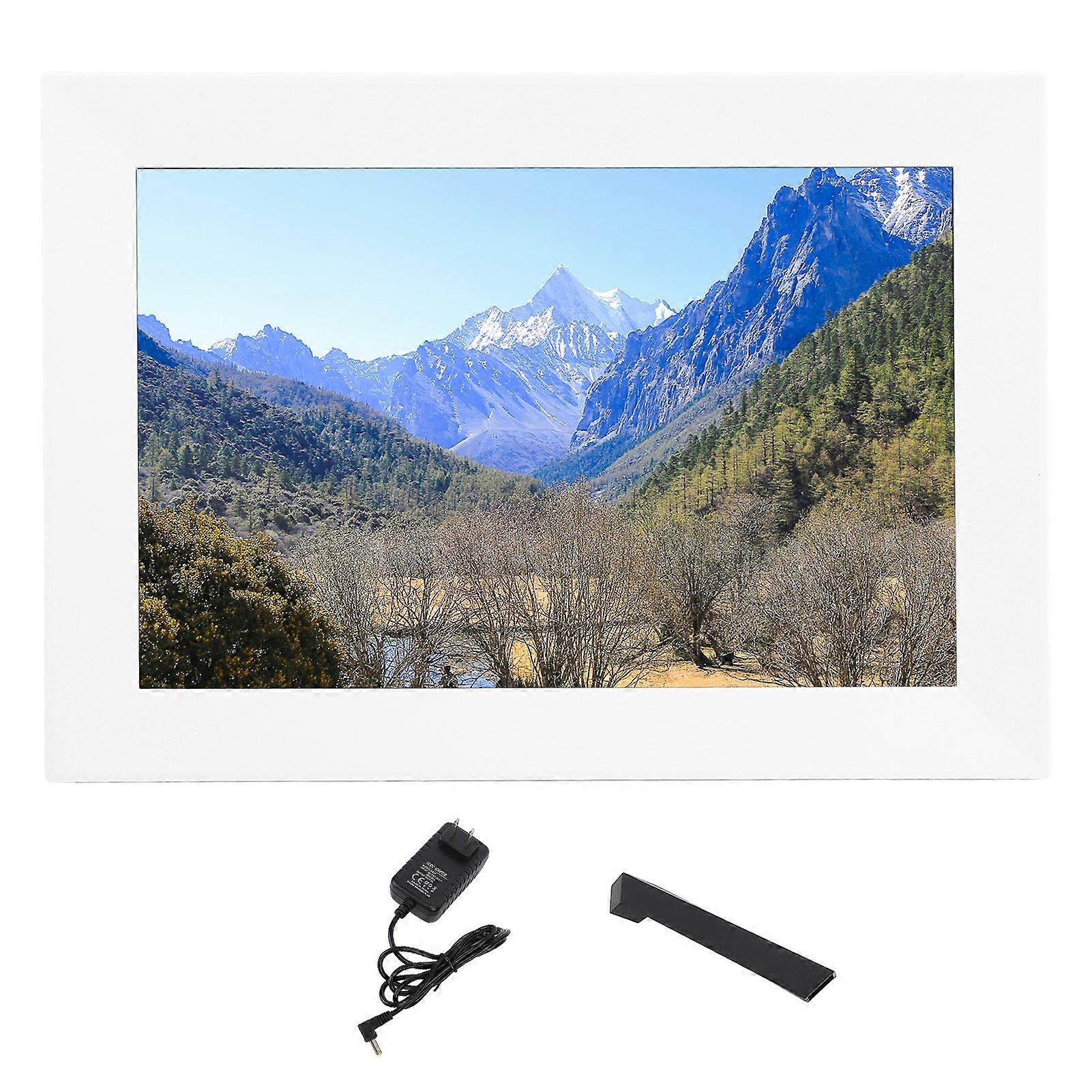 10.1" Digital Photo Frame with 32GB Storage, IPS Touch Screen, Uhale App Support