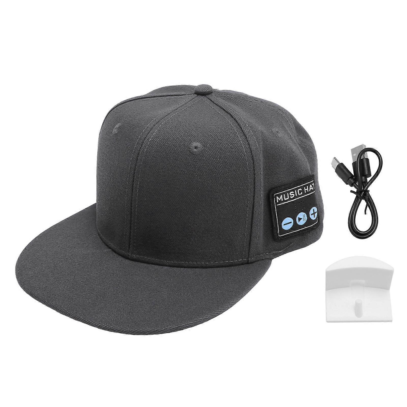 Wireless Music Cap with Stereo Sound and Bluetooth Connectivity for Outdoor Activities