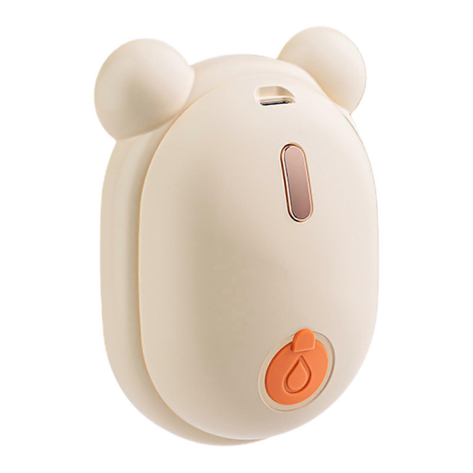 Hundedampfbürste - Rechargeable Dog Steam Brush with Double Combs, Anti-Static Long-Hair Pet Grooming Tool in Beige