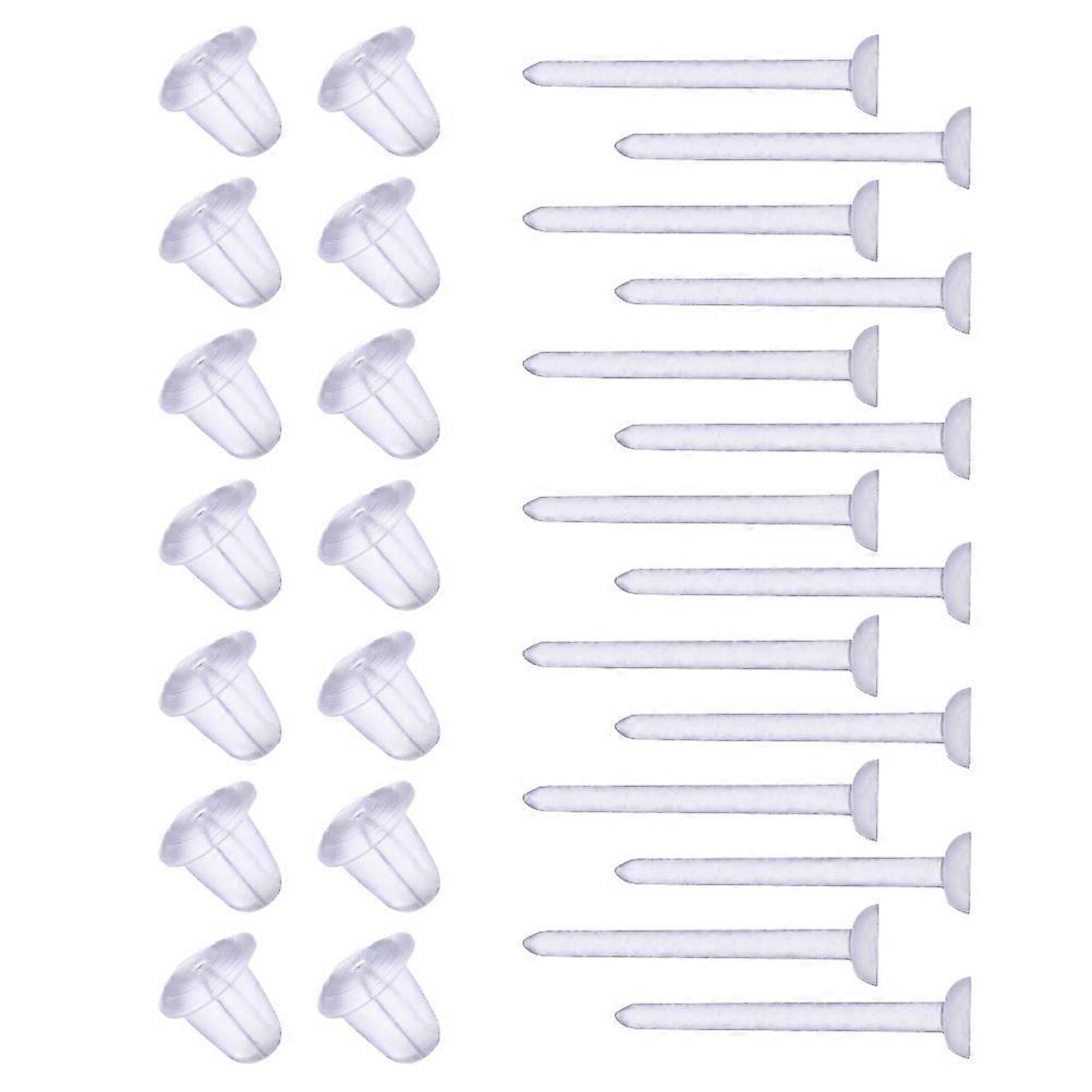 100Pcs DIY Earring Plugs Protective Accessories