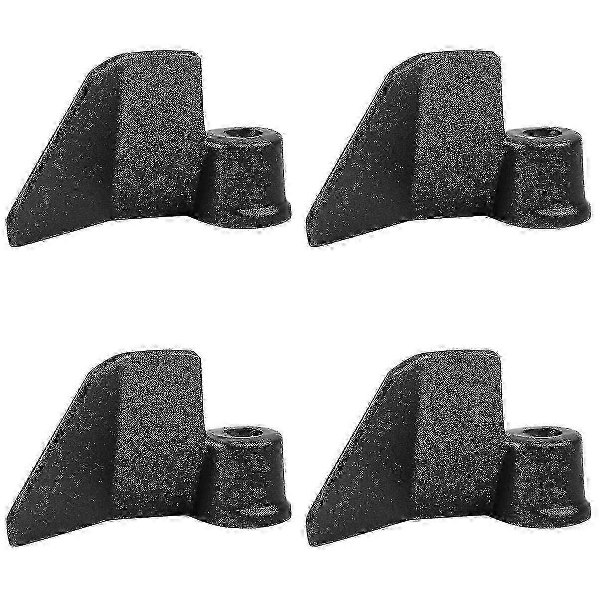 4X Bread Baking Machine Paddles Kneading Hooks, Stainless Steel Kneading Blade for Bread Baking Mac Edition 0618