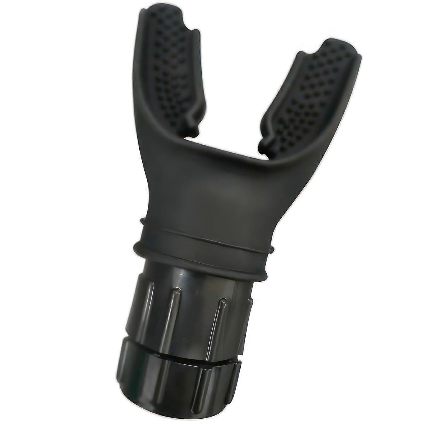 Breathing Exercise Device for Lungs, Adjustable Resistance, Improves Lung Capacity (Black)
