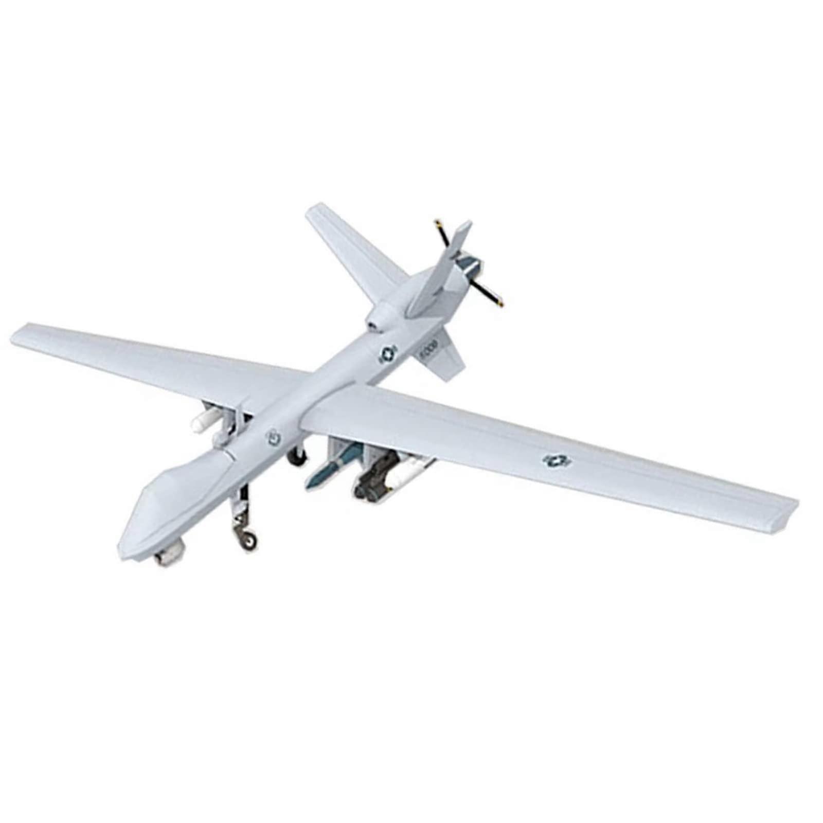 3D Paper Aeroplane Model US MQ9 Reaper UAV Model 1:32 Model Simulation DIY Kit (Unassembled Kit)