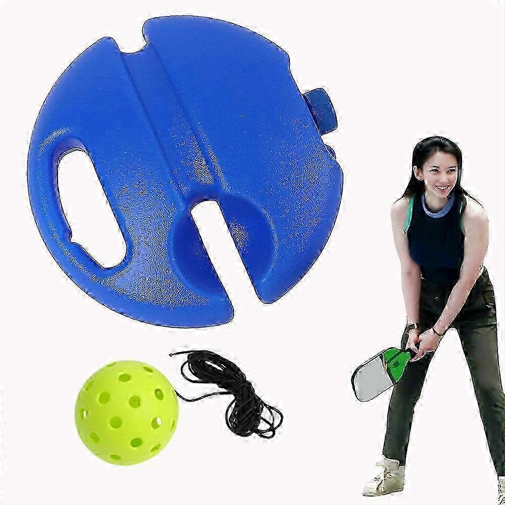 Pickleball practice trainer for individual drills and match prep