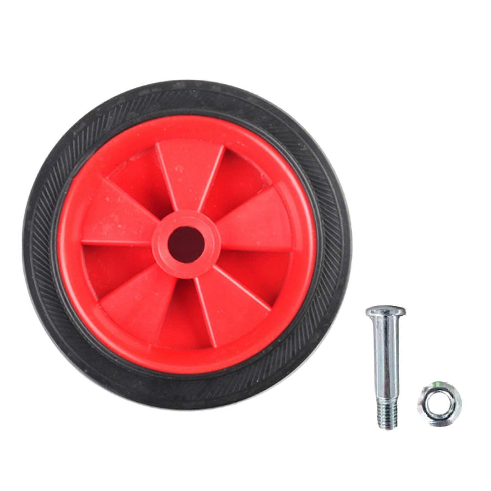 5inch/6inch Replacement Heavy Load Nonslip Air Compressor Casters Wheel Noise Reducing Shockproof Design Smooth Rolling Multicolor