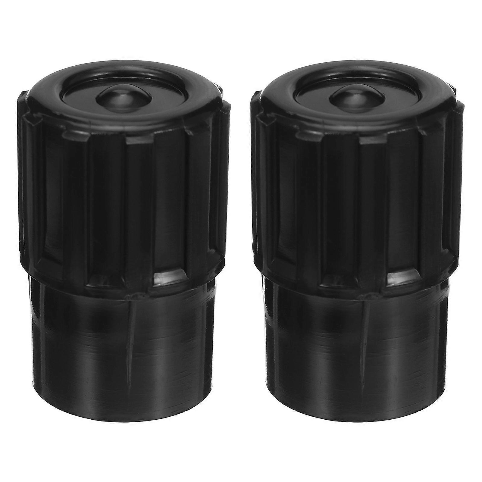 Alto Sax End Cap Prevents Deformation Plastic Musical Instrument Accessory 1.77X0.86X0.86in 2Pcs