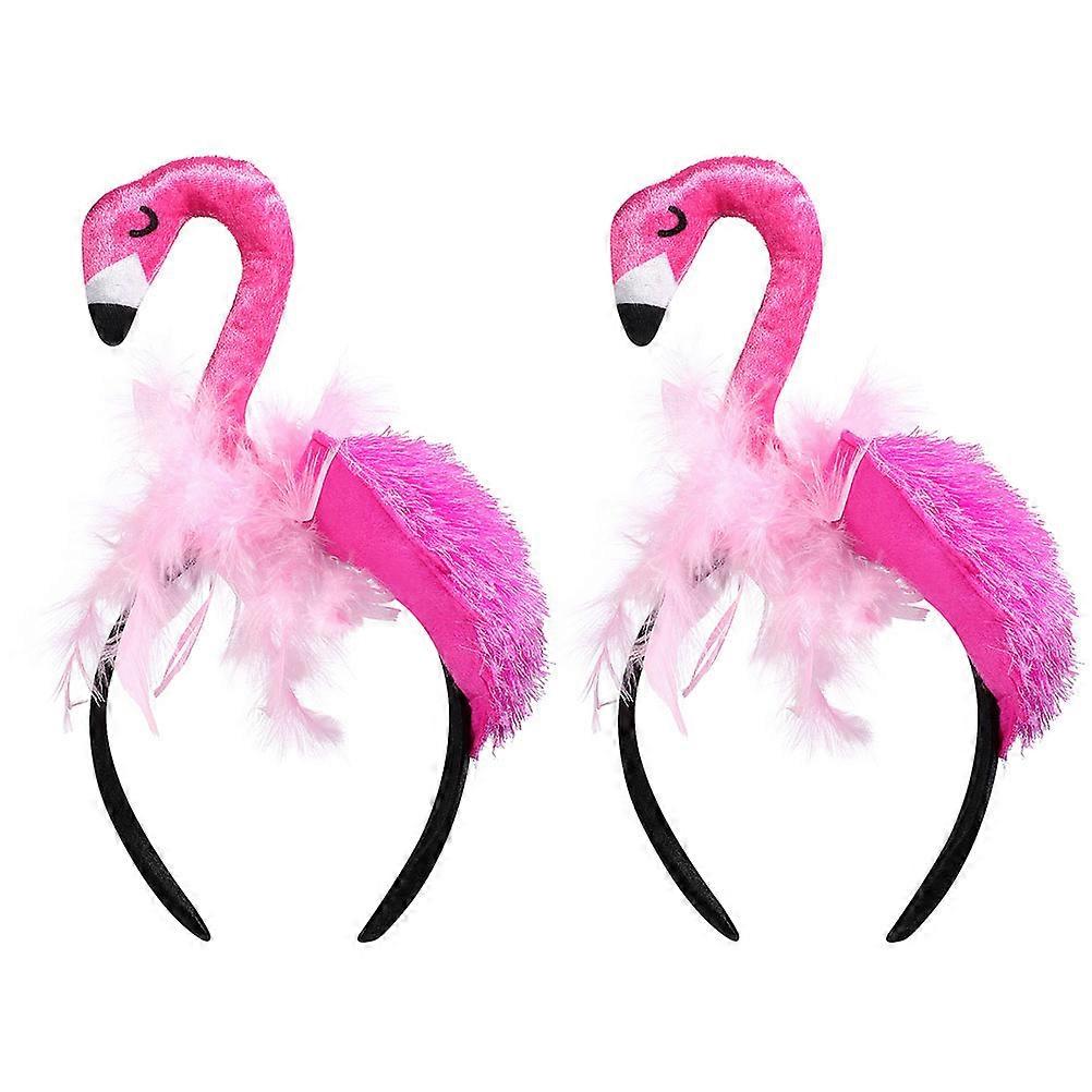 Here's a refined and engaging product description for your **2pcs Flamingo Cartoon Headband**:
π **2pcs Flamingo Cartoon Headbands β Fun &