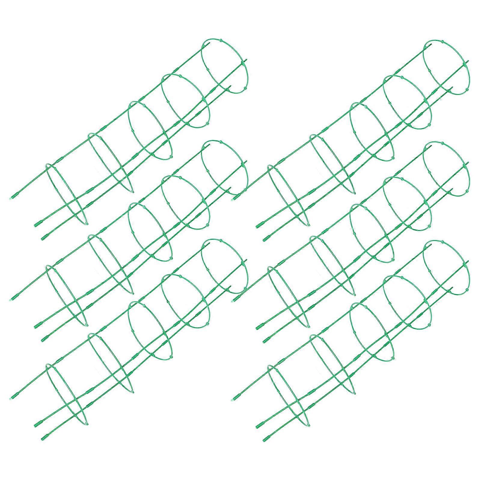 6 Sets of Garden Trellis for Mini Climbing Plants Potted Support for Vegetables Flowers and Vines