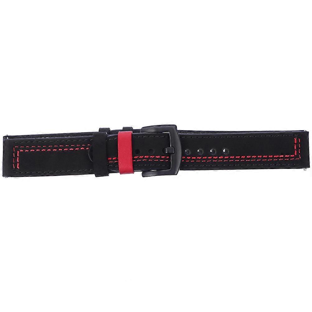 Wrist Watch Strap Leather Watchband Compatible with Huawei WATCH /2 Exercise Time Comfortable 1Pcs
