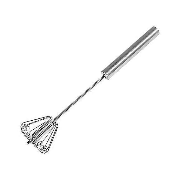 Stainless Steel Egg Whisk, Blender, Versatile, Hand Push Mixer Stirrer for Mixing As shown
