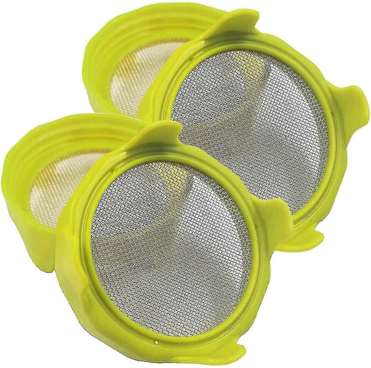Sprouting Lids Germination Kit with Plastic Sprout Lid & Stainless Steel Screen - Versatile Sprout Maker Stand for Home Growing