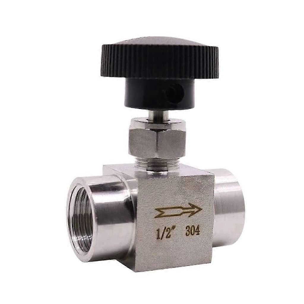 Check valve needle valve stainless steel, 1/2'' BSP internal thread (1 piece)