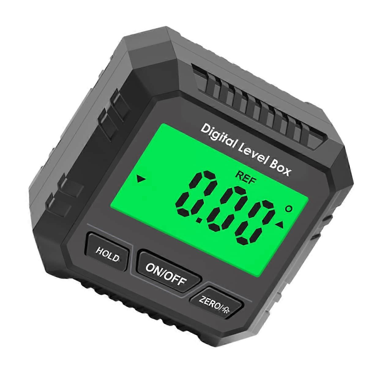 Digital Level and Inclination Meter with Magnetic Base, Portable Precision Measuring Tool for Woodworking, Construction, and Vehicle Maintenance