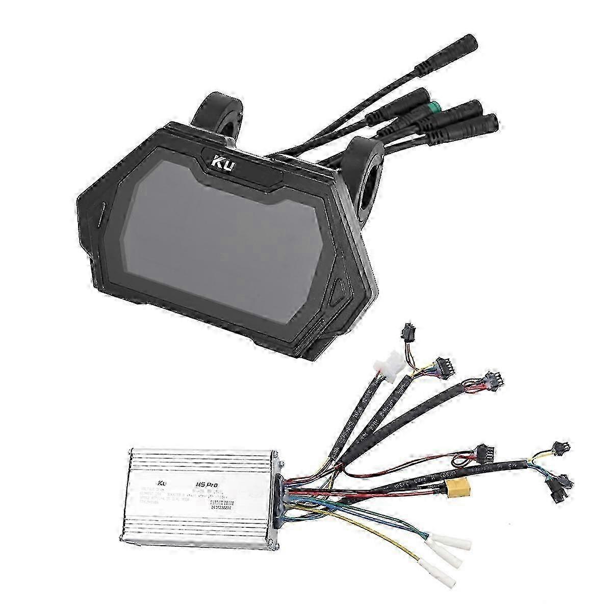 2025 48V 25A Controller & LCD-Display Dashboard für KuKirin M5 Pro / G2 Max / G3 Elektroroller 4PIN TMF13 Digital Meter