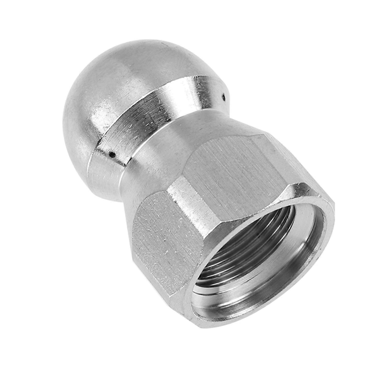 High Pressure Spray Cleaning Nozzle For Cleaning Machine Accessory In Silver Color With Simple Design 1Pcs