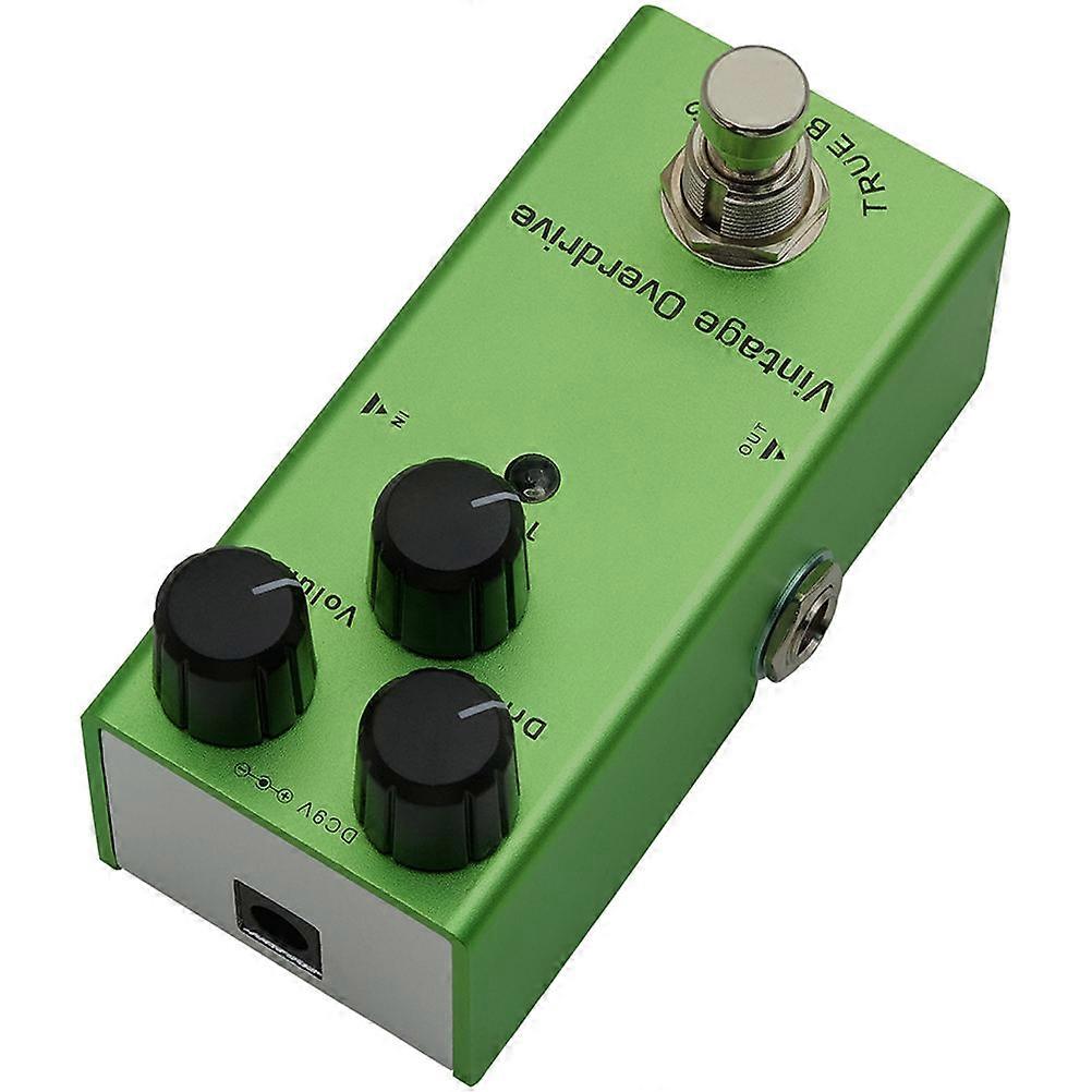 Electric Guitar Effects Pedal Classic Overload For Amateur Use 11x5.5x6cm Smooth Tone 1Set