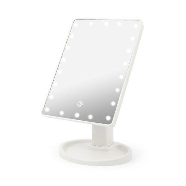 Make-upspiegel met LED - Witte make-upspiegel