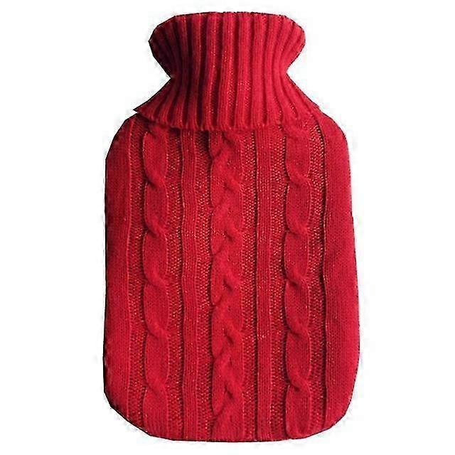 2000 مل حقيبة الماء الساخن إبرة غطاء ويب دافئ Handbash قماش دافئ حقيبة يد يد أكثر دفئا زجاجة ماء ساخن حقيبة حقيبة ماء ساخن حياكة