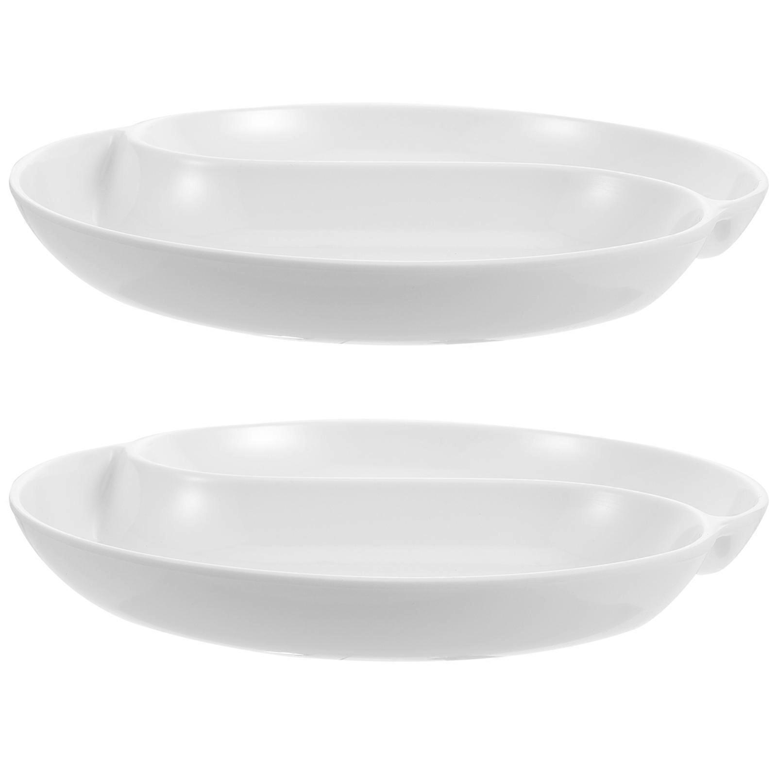 Premium Color Mixing Tray 2Pack For Professionals And Students 18X17X2.5CM White Ink Holders Ideal For Painting