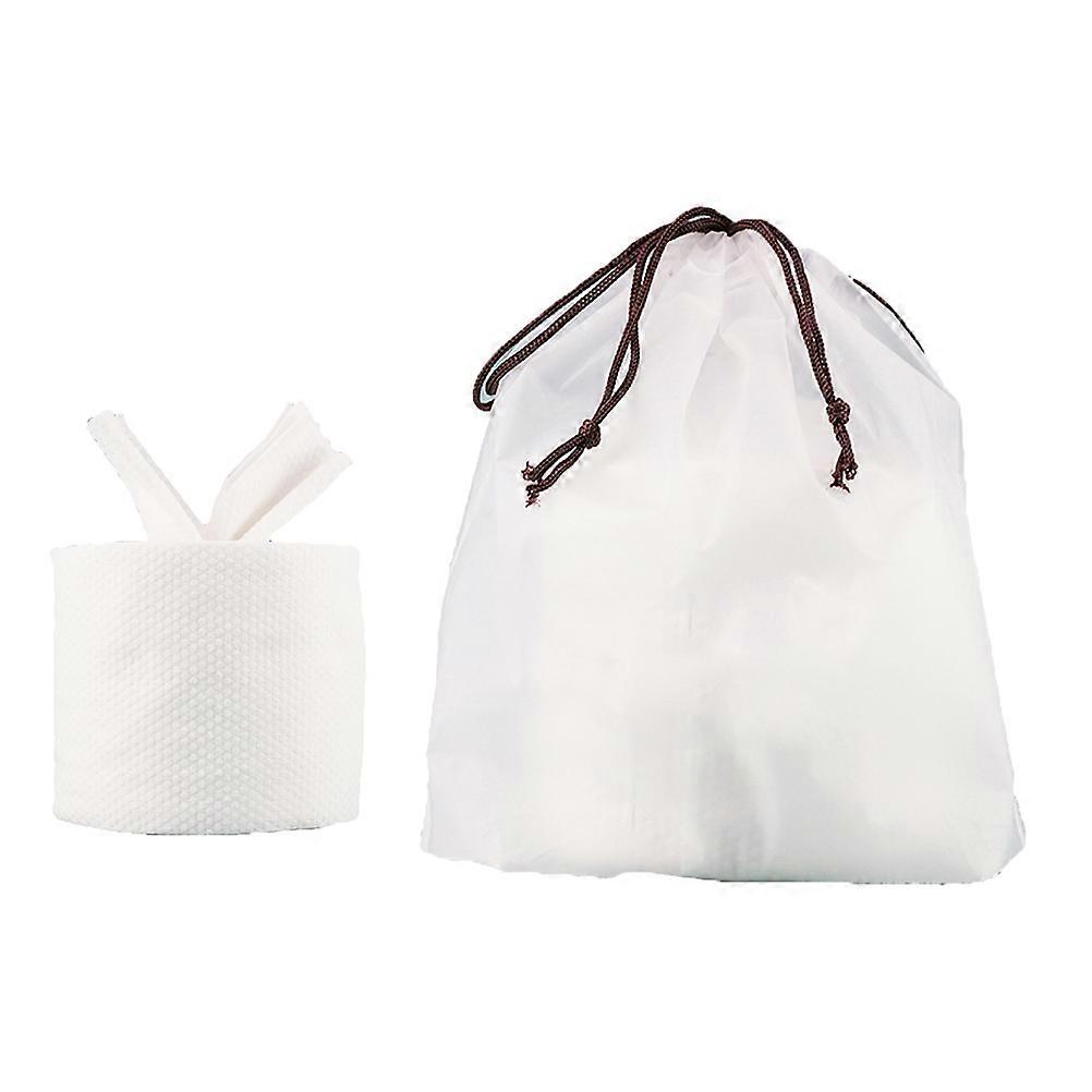 Disposable Cotton Towel, Super Absorbent for Travel Convenience, Comes with Carry Bag