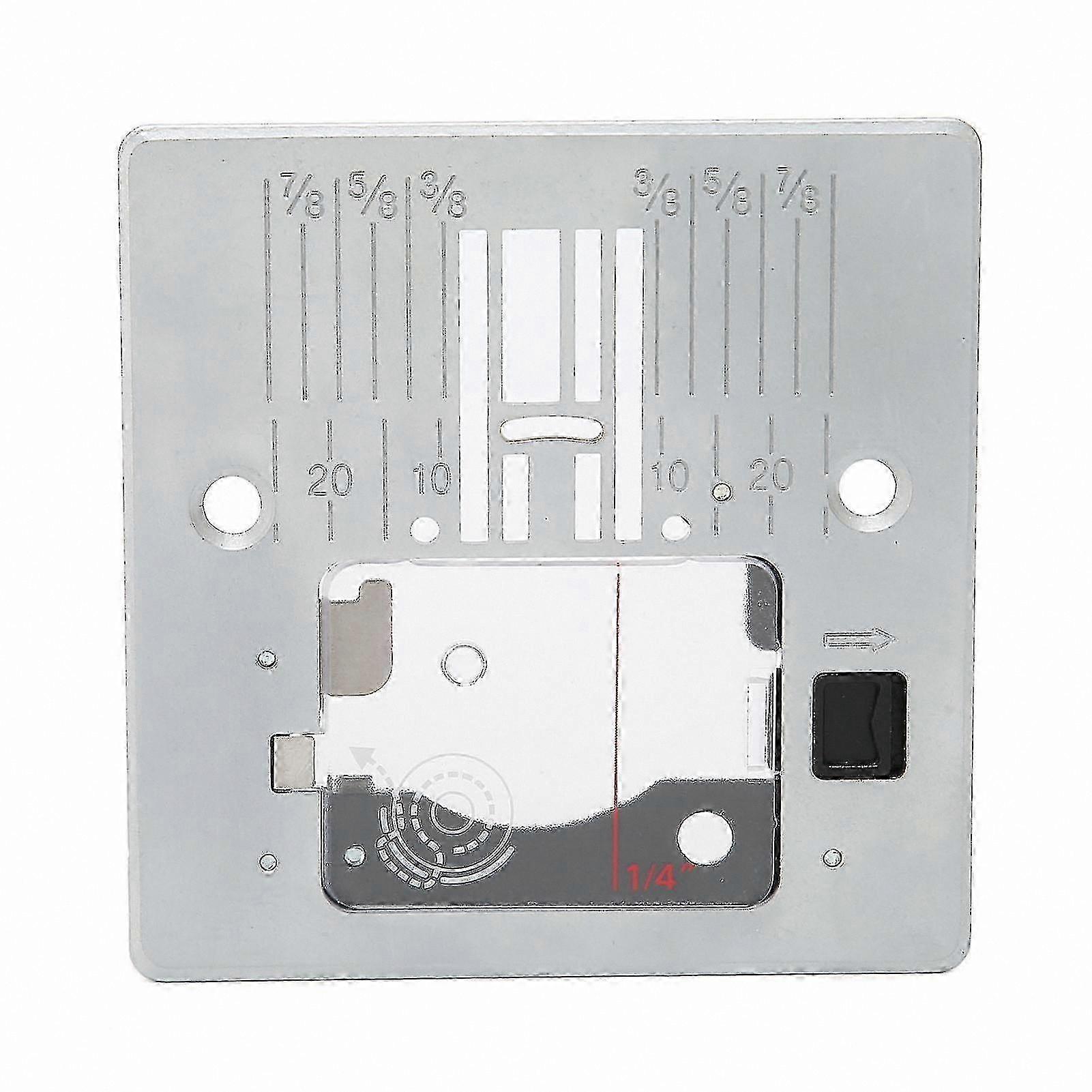 Durable Sewing Machine Needle Plate with Cover for Select Models - Part Number 416472401