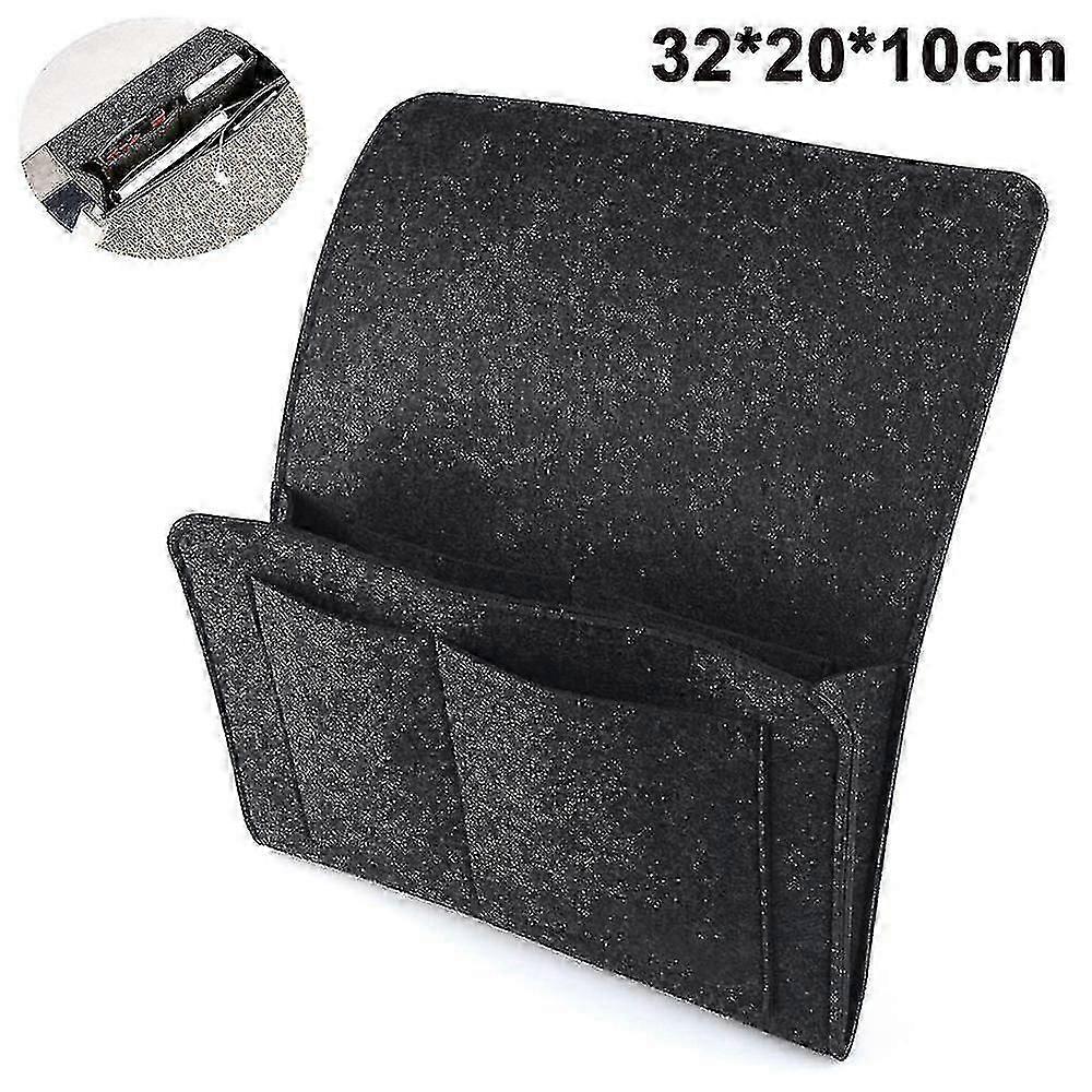 Thicker Bedside Pocket Felt Bedside Caddy Home Sofa Storage Organizer