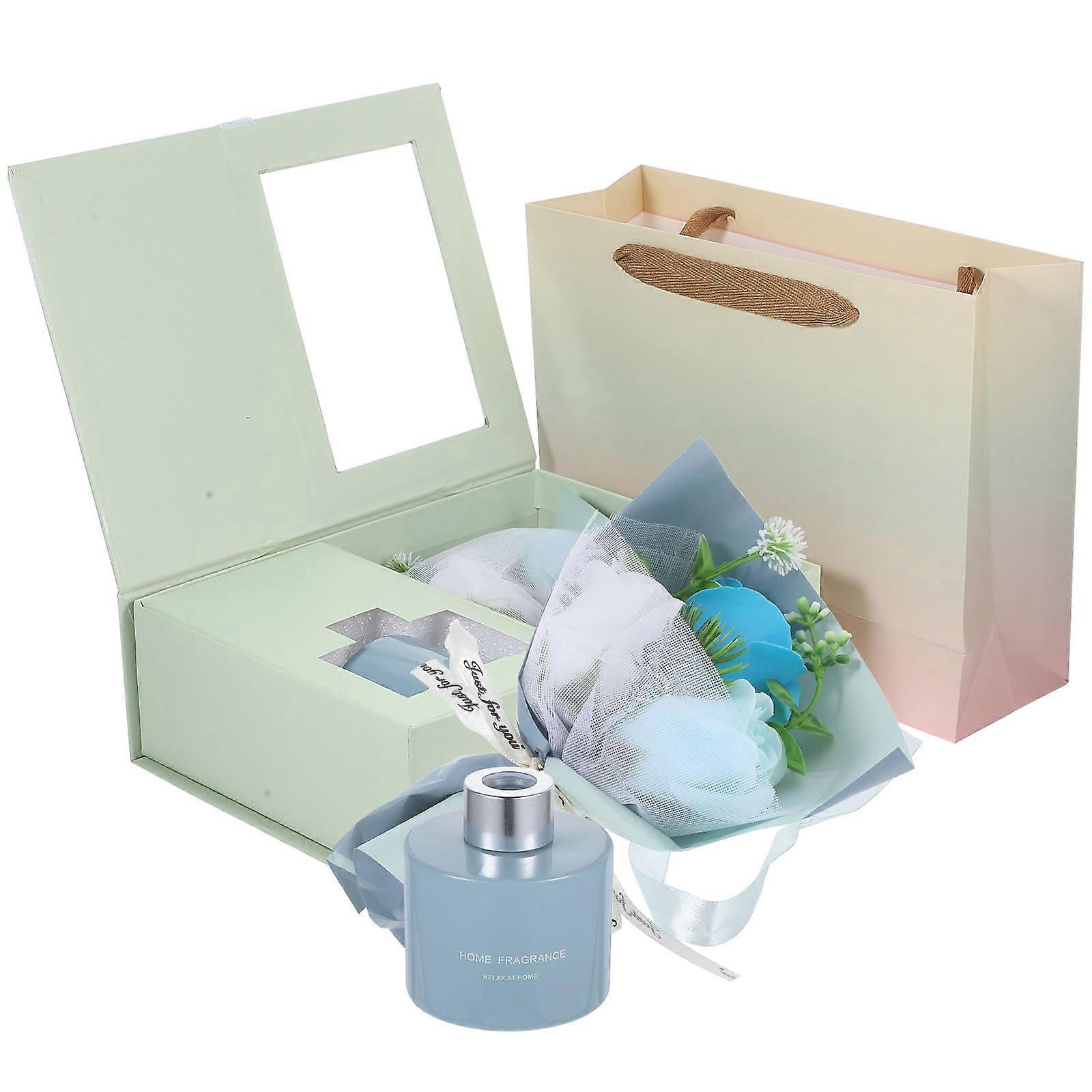 Artificial Soap Bouquet Gift Set For Valentine's Day  Assorted Color Aromatherapy 1Set