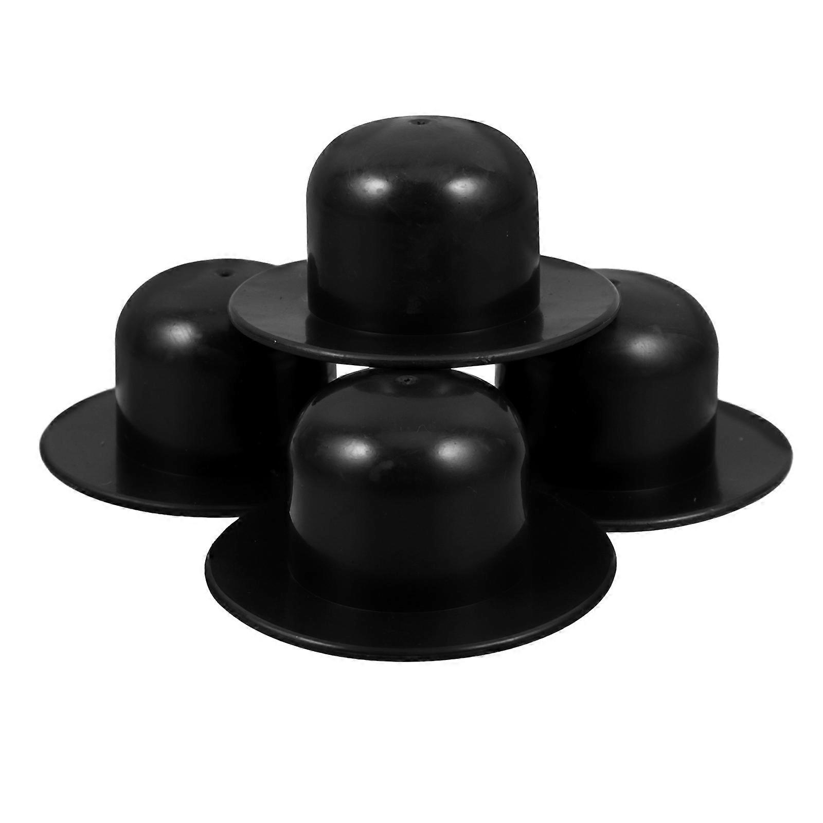 Durable Black PVC Pool Drain Plug for Easy Maintenance and Cleaning, Ideal for Ground and Underground Pools, 4 Pack