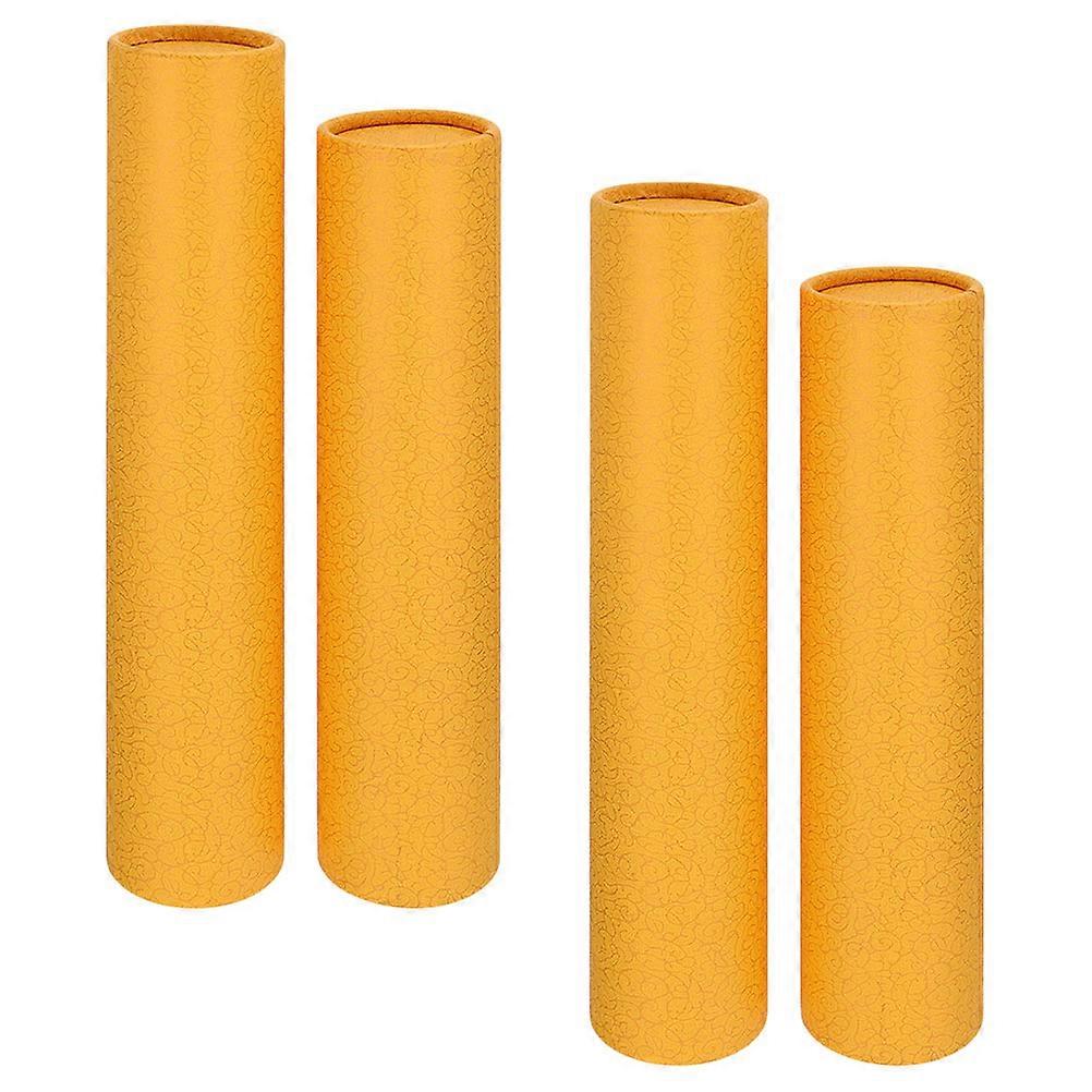 2szt Kaligrafia Malarstwo Scroll Box Chińskie Malarstwo Scroll Tube Kaligrafia Art Works Tube Kaligrafia Scroll Box Malowanie Scroll Tube