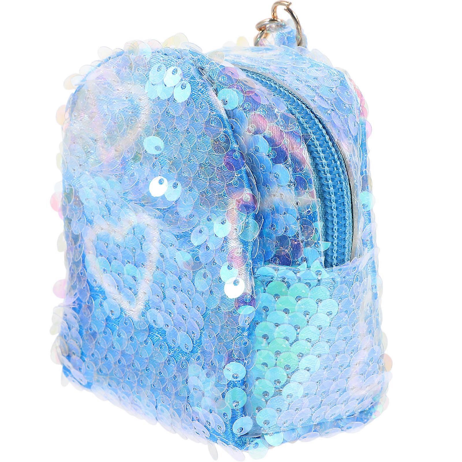 Zippered Coin Purse Compact Storage for Children and Students 9.00X7.00X5.00CM Multi Coin Holder 1Pack