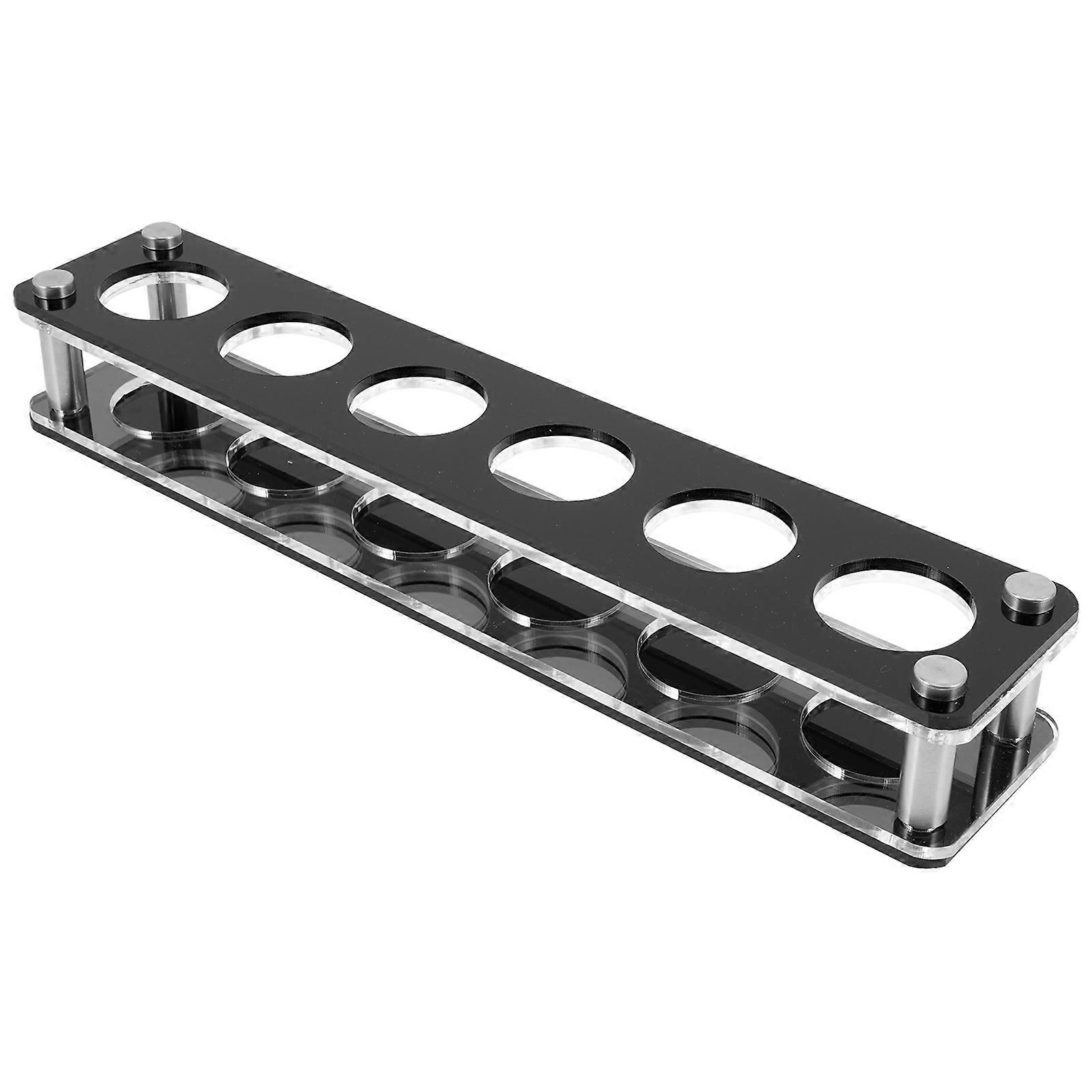 Cups Holder Acrylic Holder Ideal For Use 32x6.5cm Storage 1Pcs