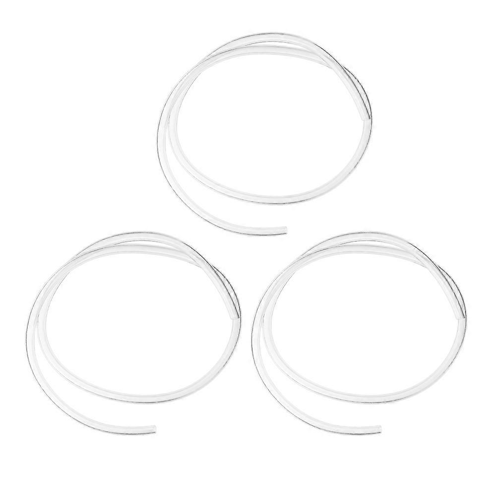 3pcs Water Level Pressure Switch Tube Clear Flexible Hose for Washing Machines Fish Tanks Easy Installation Durable Material Compatibility Prevents