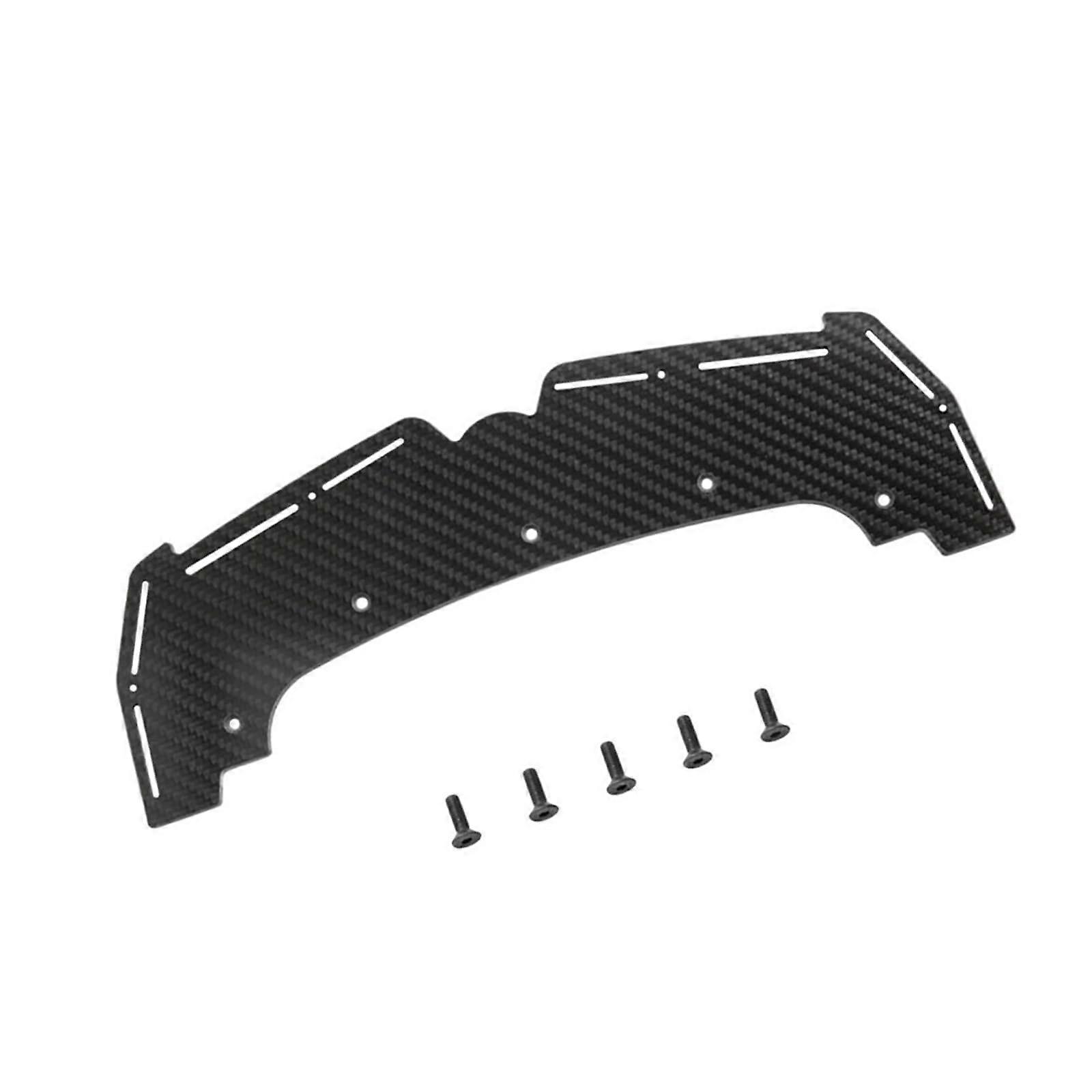 Carbon Fiber Lower Bumper Front Splitter For ARRMA F1 Limitless 1/7 RC Car Upgrade Parts