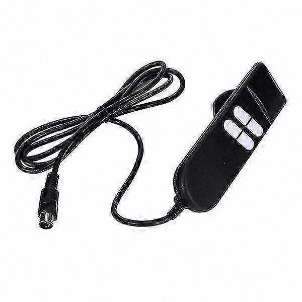 4-Button 5-Pin Handheld Remote Control for Adjustable Beds and Recliners