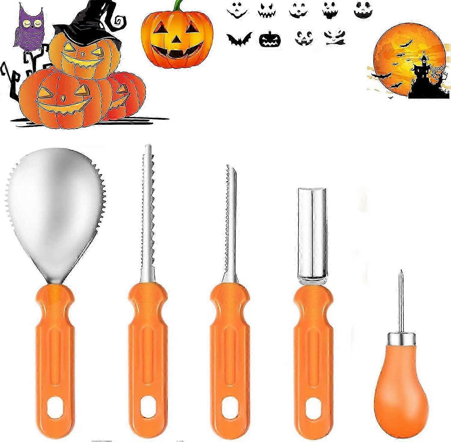 5-Piece Pumpkin Carving Kit for FFY Brands